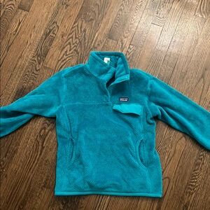 Patagonia Teal Pullover Fleece
